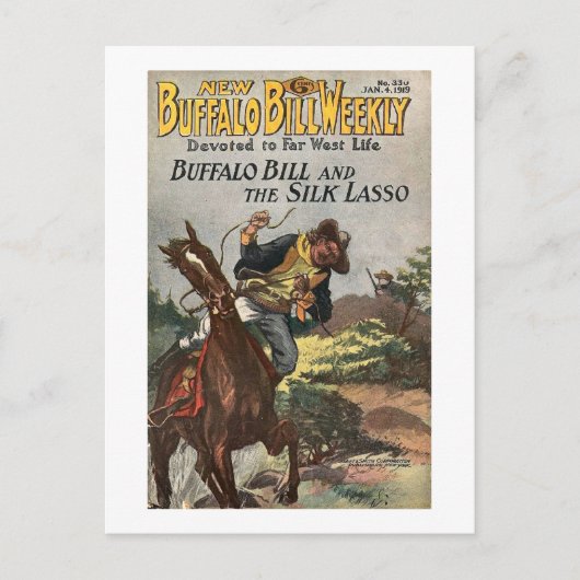 Buffalo Bill Weekly 7 - Briefkaart (Voorkant)