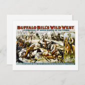 Buffalo Bill Wild West 1899 Briefkaart (Voorkant / Achterkant)