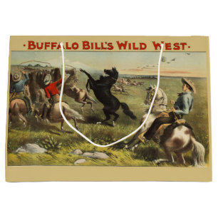 Buffalo Bill Wild West Cowboy Paard Poster Groot Cadeauzakje