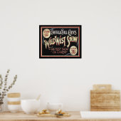 Buffalo Bill's Wild West Poster 16 x 20 (Cuisine)