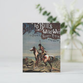 Buffalo Bills Wild West Show Briefkaart (Staand voorkant)