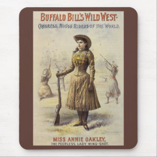 Buffalo Bill's Wild West Show met Annie Oakley Muismat