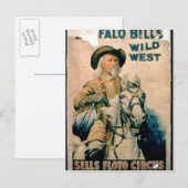 'Buffalo Bill's Wild West' verkoopt Floto Circus ( Briefkaart (Voorkant / Achterkant)