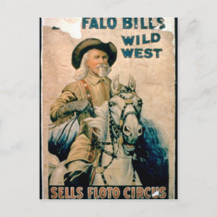 'Buffalo Bill's Wild West' verkoopt Floto Circus ( Briefkaart