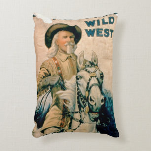 'Buffalo Bill's Wild West' verkoopt Floto Circus ( Decoratief Kussen
