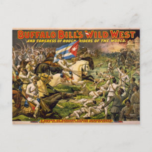 Buffalo Bill's Wilde West Briefkaart