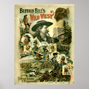  Buffalo Bill's Wilde West Poster