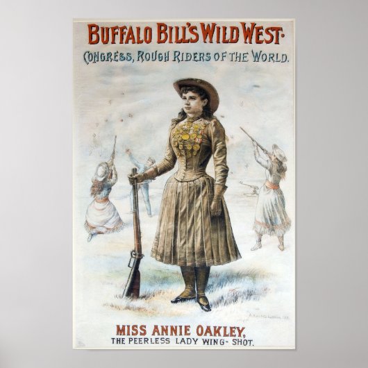 Buffalo Bill's Wilde West Poster (Voorkant)