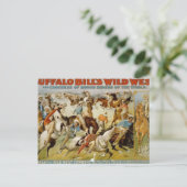 Buffalo Bill's Wilde West Show Briefkaart (Staand voorkant)