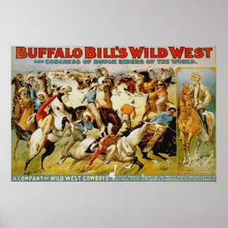 Buffalo Bill's Wilde West Show Poster