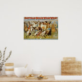 Buffalo Bill's Wilde West Show Poster (Keuken)