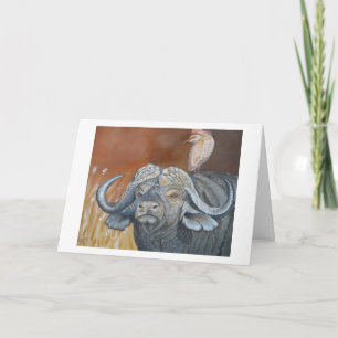 Buffalo Birthday-kaart Kaart