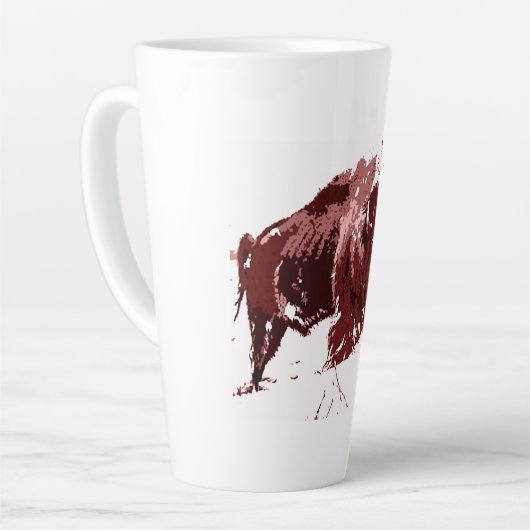 Buffalo - Bison Latte Mok (Linkerhoek)