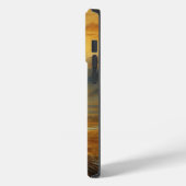 Buffalo Bison Sunset Silhouet Case-Mate iPhone Case (Achterkant / Links)