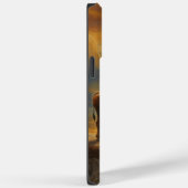 Buffalo Bison Sunset Silhouet Case-Mate iPhone Case (Achterkant / Rechts)