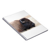 Buffalo Bison Up Close Notitieboek (Rechterzijde)