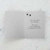 Buffalo, Bison, Waterverf Kaart (Binnen)