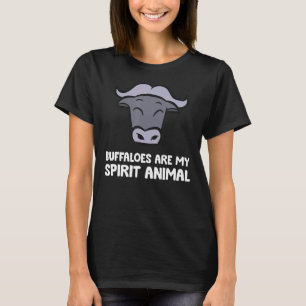 Buffalo Bizon Buffalo's zijn mijn geestdier T-shirt