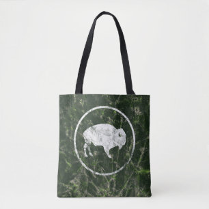 Buffalo blanc dehors camouflent le sac