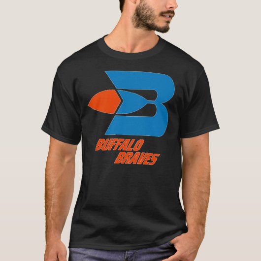 Buffalo Braves Basketball Classic T-Shirt (Voorkant)