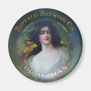 Buffalo Brewing Company, Sacramento, Californië Magneet