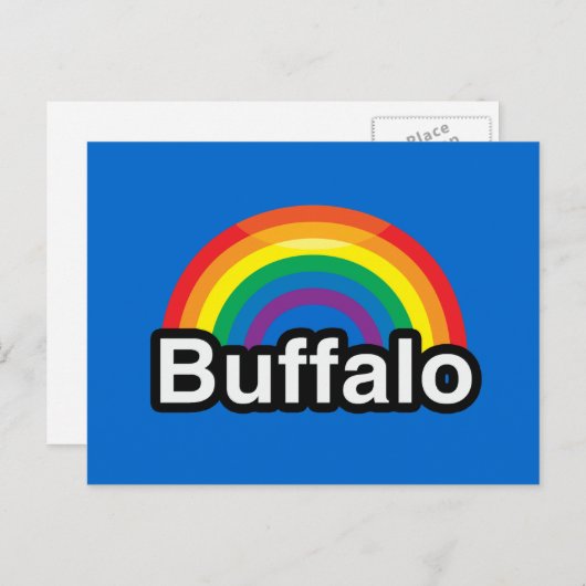 BUFFALO BRIEFKAART (Voorkant / Achterkant)