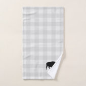 Buffalo Cabine Check Motif Serviette de bain ensem (Serviette à main)