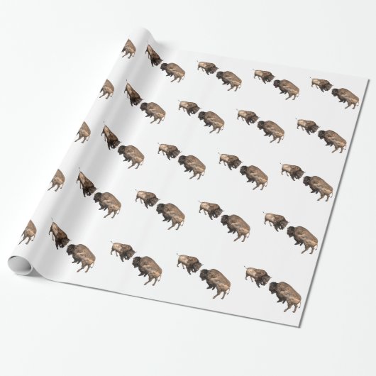 Buffalo Challenge Cadeaupapier (Uitgerold)