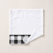 Buffalo Check Bathroom Towel set Bad Handdoek (Wasdoekje)