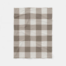 Buffalo Check Beige Cream Ivory Gingham