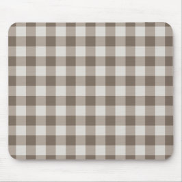 Buffalo Check Beige Cream Ivory Gingham Muismat