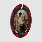 Buffalo Check Couples Premier Noël (devant)