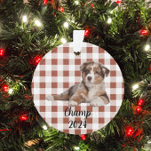 Buffalo Check Ornement Cutomizable