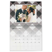 Buffalo Check Passen getrouwd eerste jaar bruiloft Kalender (Feb 2026)