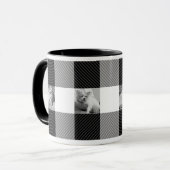 Buffalo Checks Custom Photo Mug (Devant gauche)