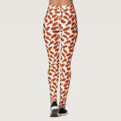 Buffalo Chicken Wings Funny Pattern Leggings (Achterkant)