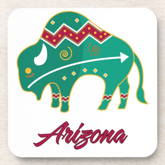 Buffalo Clan Arizona Onderzetter (Voorkant)