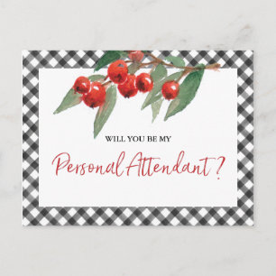 Buffalo Controleer zwart en wit persoonlijk bedien Briefkaart