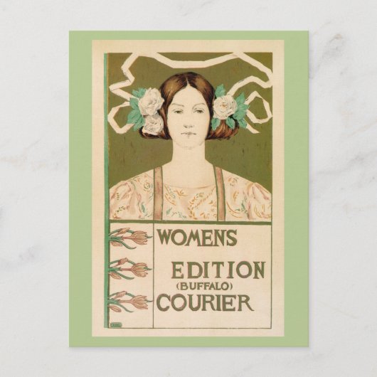 Buffalo Courier  Women's Edition Briefkaart (Voorkant)