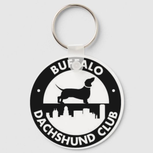 Buffalo Dachshund Club sleutelhanger (Voorkant)