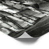 Buffalo Dance bij Pueblo de Zuni Poster (Hoek)