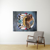 BUFFALO DREAM CATCHER WANDKLEED (In Situ (horizontaal))