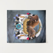 BUFFALO DREAM CATCHER WANDKLEED (Voorkant (horizontaal))