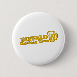 Buffalo Drink T-shirts Ronde Button 5,7 Cm