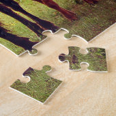 Buffalo en kalveren legpuzzel (Zijkant)