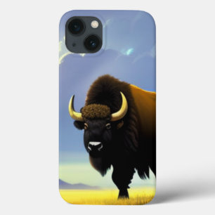 Buffalo Fields iPhone 13 Pro Slim Fit-Hoesje, glan Hoesje