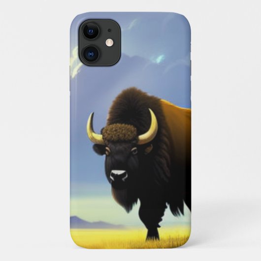 Buffalo Fields iPhone / coque ipad (Dos)