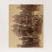 Buffalo Fighters van de US Black Cavalry Legpuzzel (Verticaal)