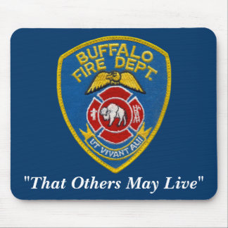 Buffalo Fire Mousepad Muismat