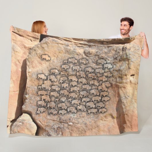 Buffalo Fleece Deken (In situ)